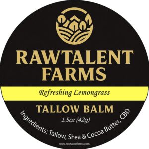 CBD Tallow Balm - Lemon Grass